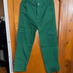 Green Cargo Pants